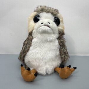 Star Wars Talking Moving Porg Plush Animatronic Toy se7en20 Wing and Mouth Move